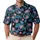 Bicycle And Tropical Flower Motifs For Golf, Cycling, Tennis, And Summer Leisure Men's Polo Shirt - 1