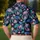 Bicycle And Tropical Flower Motifs For Golf, Cycling, Tennis, And Summer Leisure Men's Polo Shirt - 5