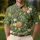 Pineapple Daisy Tropical Garden for Golf Days and Summer Tennis, Women's Resort Style Men's Polo Shirt - 4