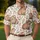Floral Capybaras for Golf Days, Summer Tennis, and Pickleball Style for Active Women Men's Polo Shirt - 4