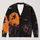 Black Cat and Witch Moon Halloween Scene for Spooky Autumn Nights and Parties All-over Print Knitted Cardigan - 1