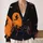 Black Cat and Witch Moon Halloween Scene for Spooky Autumn Nights and Parties All-over Print Knitted Cardigan - 2