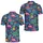 Neon Flamingo Tropical Golf Style for Summer Tennis and Pickleball, Women’s Resort Wear Men's Polo Shirt - 2