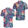 Tropical Hibiscus and Plumeria Blooms for Bright Golf Days and Resort Tennis Style Men's Polo Shirt - 2