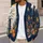 Gothic Haunted House and Pumpkin Scene for Spooky Halloween Celebrations All-over Print Knitted Cardigan - 5