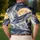 Celestial Humpback Whales Under a Golden Moon for Golf, Tennis, and Ocean-Loving Women Men's Polo Shirt - 5
