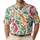 Colorful Folk Birds and Tropical Florals for Golf, Tennis, and Resort Days for Women Men's Polo Shirt - 1