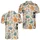 Playful Cat And Floral Golf Motifs For Sunny Tennis Days, Cat Lover Gift Ideas For Her Men's Polo Shirt - 2