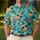 Tropical Pineapple Sunglasses Motif for Sunny Golf Days and Beach Getaways for Women Men's Polo Shirt - 4