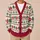 Christmas Baubles and Snowflake Bows for Cozy Holiday Parties and Winter Gatherings All-over Print Knitted Cardigan - 6
