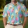 Pink Ice Cream Cones for Sweet Summer Golf Outings and Casual Resort Days for Women Men's Polo Shirt - 4