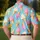 Pink Ice Cream Cones for Sweet Summer Golf Outings and Casual Resort Days for Women Men's Polo Shirt - 5