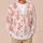 Pastel Pink Christmas Tree Bow Holiday Style For Women, Cozy Seasonal Outfit Wear All-over Print Knitted Cardigan - 6