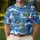 Blue Sailboat Ocean Palms for Coastal Golf and Resort Days, Women's Nautical Style Men's Polo Shirt - 4