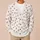 Burgundy Bow Motif For Chic Everyday Layering And Feminine Fall Style For Women All-over Print Knitted Cardigan - 6