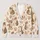 Whimsical Cat Bouquet Motif For Relaxed Everyday Layering, Vacation Style Women Gift All-over Print Knitted Cardigan - 1