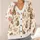 Whimsical Cat Bouquet Motif For Relaxed Everyday Layering, Vacation Style Women Gift All-over Print Knitted Cardigan - 4