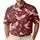 Burgundy Flying Crane Birds For Golf Days, Tennis Matches And Outdoor Nature Lovers Men's Polo Shirt - 1