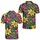 Tropical Lily Fern Floral Style for Golf Tennis Pickleball and Women’s Resort Wear Men's Polo Shirt - 2