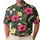 Tropical Volleyball Flowers for Beach Resort Days, Summer Golf, and Island Getaways Men's Polo Shirt - 1