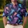 Colorful Glowing Jellyfish Ocean Style for Coastal Golf and Resort Summer Wear Women Men's Polo Shirt - 4