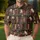 Haunted Bookshelf Ghosts and Autumn Florals for Halloween Reading Nights and Book Clubs Men's Polo Shirt - 4