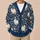 Pumpkin Floral Autumn Foliage For Cozy Everyday Layering And Seasonal Weekend Gatherings All-over Print Knitted Cardigan - 6