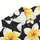 Black and Yellow Plumeria Blooms for Tropical Resort Days and Women’s Golf Lifestyle Men's Polo Shirt - 6
