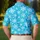 Blue Snowflake Holiday Style For Winter Golf, Tennis, Pickleball And Christmas Days Men's Polo Shirt - 5