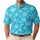Blue Snowflake Holiday Style For Winter Golf, Tennis, Pickleball And Christmas Days Men's Polo Shirt - 1