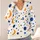 Celestial Stars And Moons For Everyday Layering, A Playful Look For Women Who Love Color All-over Print Knitted Cardigan - 4