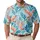 Coral Shrimp Coastal Seafood Motif for Sunny Golf Days and Tropical Tennis Women Men's Polo Shirt - 1