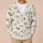 Adorable Dog Faces And Paw Motifs For Spring Vacation Casual Wear And Date Nights All-over Print Knitted Cardigan - 6