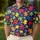 Colorful Puzzle Pieces for Golf Days, Classroom Gifts, and Puzzle-Loving Teachers Men's Polo Shirt - 4