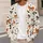 Autumn Ghosts And Orange Bows For Halloween Gatherings And Cozy Everyday Layering All-over Print Knitted Cardigan - 5