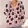 Black Cat Faces and Pink Hearts for Cozy Autumn Days, Casual Weekends, and Travel All-over Print Knitted Cardigan - 4