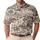 Desert Goat Golf Scene for Summer Country Club Days and Women's Farm Animal Gifts Men's Polo Shirt - 1