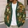 Autumn Pumpkin Sunflower Garden for Thanksgiving Layering, Women’s Cozy Fall Wardrobe All-over Print Knitted Cardigan - 5