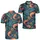 Tropical Shrimp And Palm Foliage For Coastal Golf Days And Seafood Lovers By The Sea Men's Polo Shirt - 2