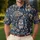 Raccoon Woodland Motifs for Golf Days and Nature Walks, Gift for Raccoon Lovers Men's Polo Shirt - 4