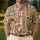 Mushroom Sunflower Cottagecore Golf Style for Autumn Outings and Garden Lovers Women Men's Polo Shirt - 4