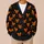 Mickey Pumpkin Halloween Magic for Theme Park Fans and Fall Family Outings Season All-over Print Knitted Cardigan - 6