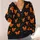 Mickey Pumpkin Halloween Magic for Theme Park Fans and Fall Family Outings Season All-over Print Knitted Cardigan - 4