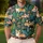 Corgi Camping Golf Gift for Outdoor Dog Lovers, Teal Summer Adventure Weekend Style Men's Polo Shirt - 4