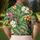 Tropical Hibiscus Plumeria Garden for Resort Golf, Summer Travel, and Vacation Style Women Men's Polo Shirt - 5