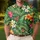 Tropical Hibiscus Plumeria Garden for Resort Golf, Summer Travel, and Vacation Style Women Men's Polo Shirt - 4