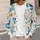 Blue Butterfly Wildflower Garden For Relaxed Everyday Layering And Weekend Wear For Women All-over Print Knitted Cardigan - 5
