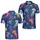 Neon Jellyfish Ocean Scene for Summer Golf and Coastal Getaways, Marine Life Lover Men's Polo Shirt - 2