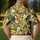 Toucan Jungle Golf Style for Tropical Vacation Leisure and Bird Lover Gift for Women Men's Polo Shirt - 5