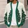 Evergreen Christmas Tree and Snowflake Motifs for Cozy Holiday Gatherings All-over Print Knitted Cardigan - 5